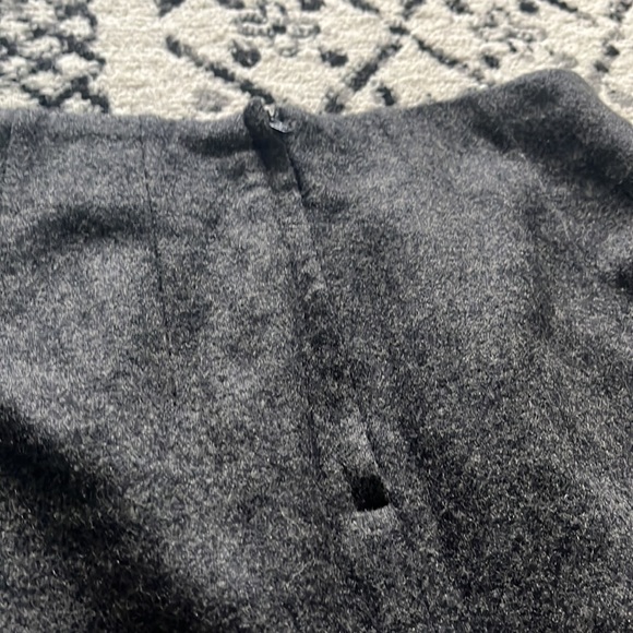 H&M wool skirt grey 2 - Picture 6 of 13